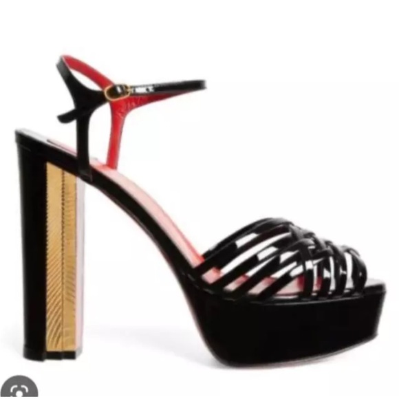 Louboutin- Coluna Girl 130mm Platform Sandals - Picture 3 of 16